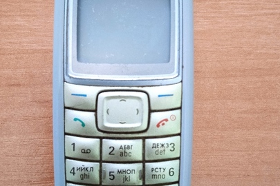 Мобільний телефон марки "Nokia" 1110і, сірого кольору, IMEI 354575017891956, б/в в робочому стані