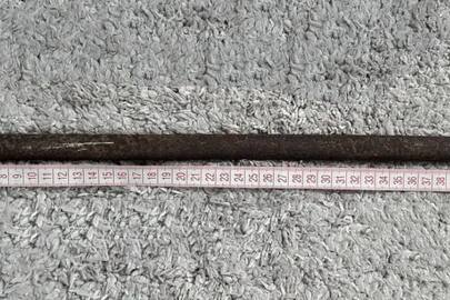 Конфіскація майна за рішенням суду: цвяходер розміром близько 50 см, вагою приблизно 2 кг, б/в