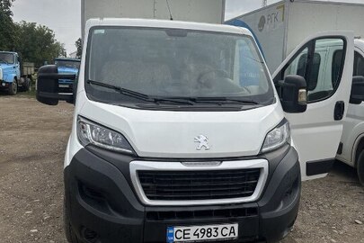 Автомобіль марки PEUGEOT, модель: BOXER, категорія: вантажний, рік виробництва: 2019, VIN: Y69SKS882K0C18309, номер кузова: VF3YDTMHU12L92607, номерний знак: СЕ4983СА, колір: білий