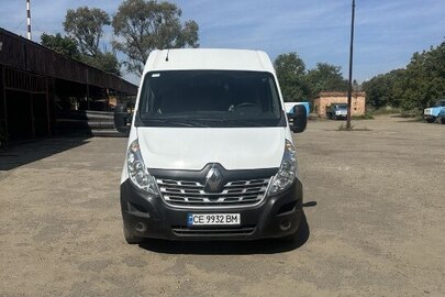 Автомобіль марки RENAULT, модель: MASTER, категорія: вантажний, рік виробництва: 2018, VIN: VF1MAF4SE61187240, номер кузова: VF1MAF4SE61187240, номерний знак: СЕ9932ВМ, колір: білий