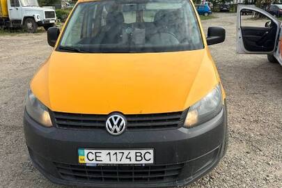 Автомобіль марки VOLKSWAGEN, модель: CADDY, категорія: легковий, рік виробництва: 2014, VIN: WV2ZZZ2KZEX096109, номер кузова: WV2ZZZ2KZEX096109, номерний знак: СЕ1174ВС, колір: жовтий