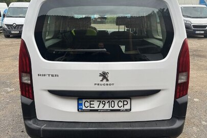 Автомобіль марки PEUGEOT, модель: RIFTER, категорія: легковий, рік виробництва: 2020, VIN: VR3EC9HPALJ832214, номер кузова: VR3EC9HPALJ832214, номерний знак: CE7910CP, колір: білий