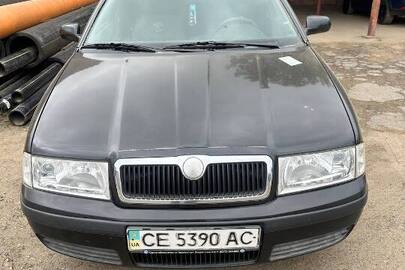 Автомобіль марки SKODA, модель: OCTAVIA, категорія: легковий, рік виробництва: 2005, VIN: TMBDL41UX6BO63167, номер кузова: TMBDL41UX6BO63167, номерний знак: CE5390АС, колір: чорний