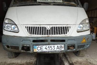 Автомобіль марки ГАЗ, модель: 2705, категорія: легковий, рік виробництва: 2005, VIN: Y7C27050050028771, номер шасі: Y7C27050050028771, номер кузова: 27050050157167, номерний знак: СЕ4153АВ, колір: білий