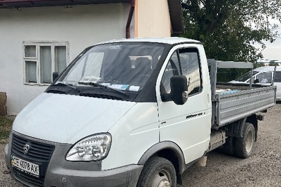 Автомобіль марки ГАЗ, модель: 3302, категорія: вантажний бортовий, рік виробництва: 2011, VIN: Х96330200В2452233, номер кузова: Х96330200В2452233, номерний знак: СЕ4078АХ, колір: білий