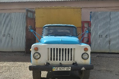 Автомобіль марки ГАЗ, модель: 53, категорія: вантажний, рік виробництва: 1986, VIN: 00000000009118601, номер шасі: 09118601, номерний знак: СЕ8097АР, колір: синій