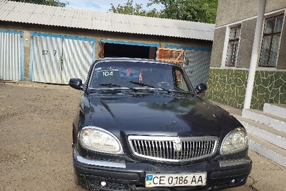 Автомобіль марки ГАЗ, модель: 31105, категорія: легковий, рік виробництва: 2004, VIN: Y7C31105040019628, номер кузова: 31105040035274, номерний знак: СЕ0186АА, колір: чорний