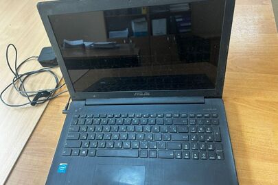 Конфісковане майно за рішенням суду: ноутбук марки "ASUS", в корпусі чорного кольору, б/в