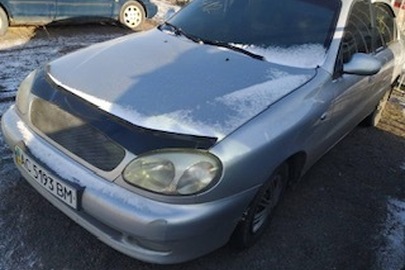 Автомобіль марки Daewoo Lanos, 2007 року випуску, реєстраційний номер АС5193ВМ, ідентифікаційний номер (VIN): SUPTF69YD7W352370, сірого кольору