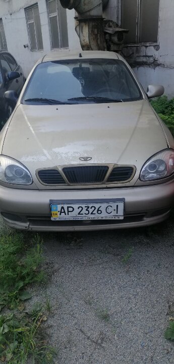 Легковий автомобіль ЗАЗ TF698K, державний номер АР2326СІ, рік випуску 2012, номер кузова (шасі, рама) Y6DTF698KD0317829