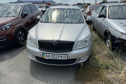 Транспортний засіб SKODA OCTAVIA A5, 2011 року випуску, реєстраційний номер АА0229КО, № шасі (кузова, рами) TMBCK41Z1BB154834