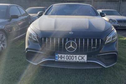 Транспортний засіб MERCEDES-BENZ  S 400, 2017 року випуску, реєстраційний номер НН0001СК, № шасі (кузова, рами) WDD2173641A029723