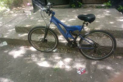 Велосипед спортивного типу синього кольору, б/в, 1 (одна) штука