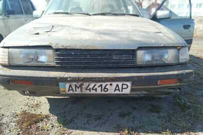 Колісний транспортний засіб MAZDA 626, 1986 року випуску, реєстраційний номер АМ4416АР VIN JMZGC121201665996