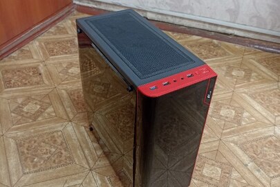 Конфісковане майно за рішенням суду: системний блок "Frime" чорного кольору, б/в жорсткий диск Verbatime HD 2tb