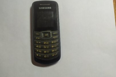Мобільний телефон марки Samsung GT-E1080W, з сім-картою оператора МТС за № 0950421449