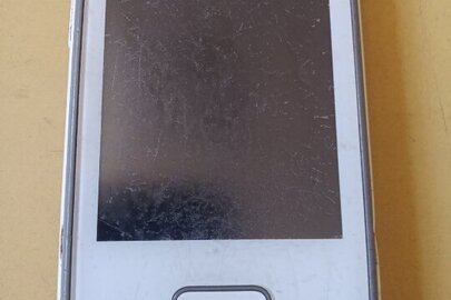 Мобільний телефон Samsung GT-S5300 (RTL) в корпусі білого кольору, imei:353170055208536,1 од.,б/в.