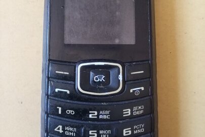 Мобільний телефон Samsung GT-E1080W (VHC) в корпусі чорного кольору, imei:359779048003475, 1 од.,б/в