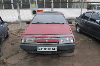 Легковий автомобіль ВАЗ-2108, ДНЗ  СВ8348АО, 1987 р.в., колір червоний, № шасі ХТА210830Н0211905