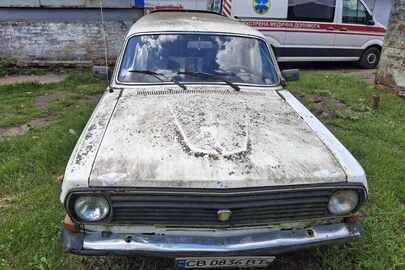 Легковий автомобіль марки ГАЗ 24, 1990 року випуску, білого кольору, VIN номер XTH2413278339, номер кузова 19001, ДНЗ СВ0836ВТ