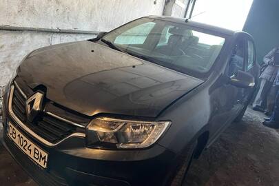 Легковий автомобіль марки RENAULT LOGAN легковий, сірого кольору, 2017 року випуску, VIN номер VF14SRL1459289896, номерний знак СВ1024ВМ