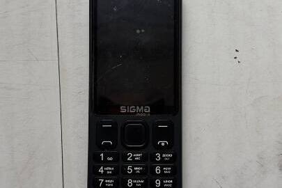Конфісковане майно за рішенням суду: мобільний телефон ''Sigma'' без сім-карти imei: 352139053275491, imei2: 352139053275509, б/в.