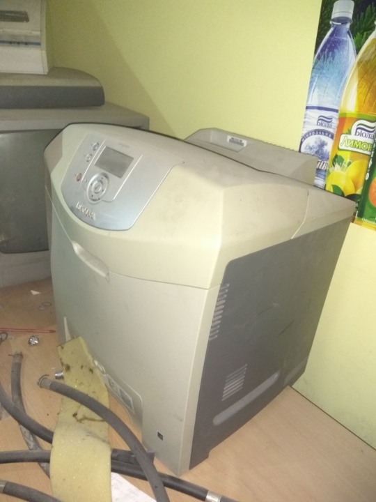 Принтер Lexmark, модель С532dn, білого кольору