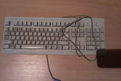 Клавіатура MITSUMI, сірого кольору, серійний № 50*KFKEA4XT49UL2457*0064, модель KFKEA4XT, Б/К