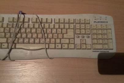 Клавіатура MITSUMI, сірого кольору, серійний № 50*KFKEA4XT45UK1229*0064, модель KFKEA4TX, Б/К