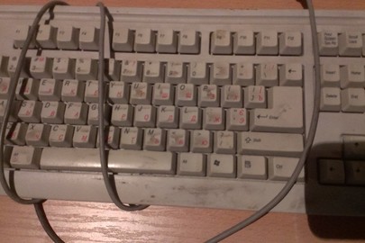 Клавіатура MITSUMI, сірого кольору, серійний № 50*KFKEA4XT53HQ0889*0064, модель KFKEA4XT, Б/К