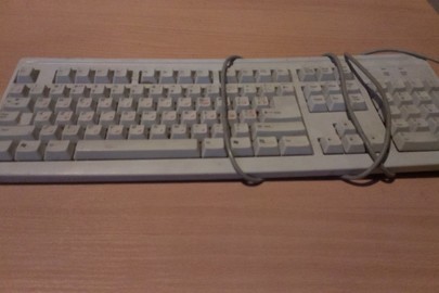 Клавіатура MITSUMI, сірого кольору, серійний № 50*KFKEA4XT53HQ0881*0064, модель KFKEA4XT, Б/К