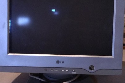 Монітор LG FLATRON ez T710PH, темно-сірого кольору, серійний номер: 409NTYTOJ050, модель №T17LD-0, Б/К
