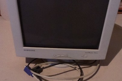 Монітор Samsung Sync Master, сірого кольору, серійний номер: LE17H9KX852272W, модель №795DF S, Б/К