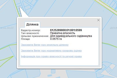 Земельна ділянка, загальною площею 0.0676 га, кадастровий № 6125289800:01:001:0599, що знаходиться за адресою: Тернопільська обл., Тернопільський р-н, Шляхтинецька сільська рада