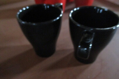 Чашки, чорного кольору, 2 шт.