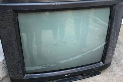 Телевізор "Akai" чорного кольору, CT-G215D, Mains Voltage  AC 230V 50Hz 75W