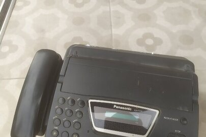 Факсимільний апарат Panasonic KX-GT 72 RU, чорного кольору, робочий стан не перевірявся, Б/У