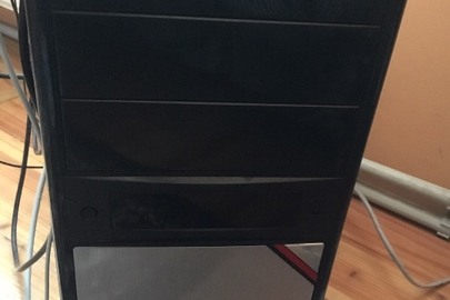 Системний блок персонального компютера, чорно-сірого кольору