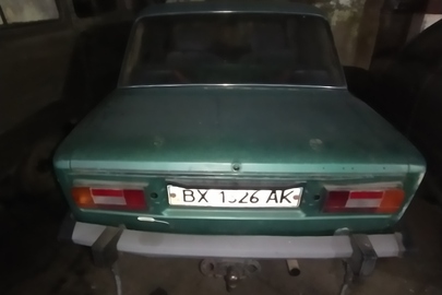 Автомобіль ВАЗ 2106, реєстраційний номер ВХ1326АК, 1987р.в., зеленого кольору,  кузов №ХТА210630Н1690791