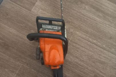 Конфіскація майна за рішенням суду: бензопила Stihl, б/в
