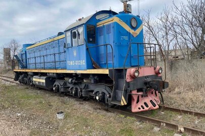 Тепловоз серії ТЕМ 2, заводський №0028С, рік виготовлення 1980