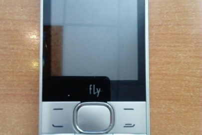 Мобільний телефон «Fly» , сірого кольору, б/в