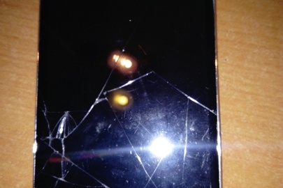 Мобільний телефон «Blackview A7», пошкоджений, б/в, чорного кольору
