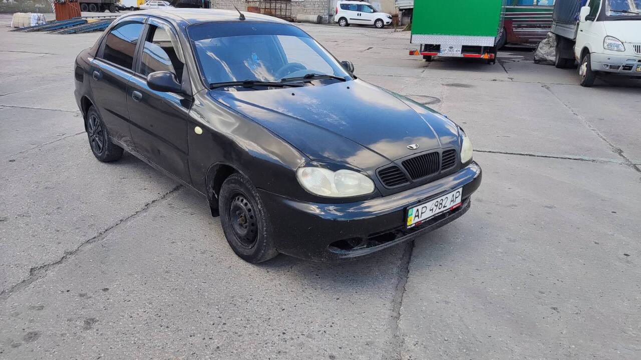 Легковий автомобіль ЗАЗ DAEWOO T13110, ДНЗ АР4982АР, 2006 р. в., чорного кольору, кузов № Y6DT1311070313161