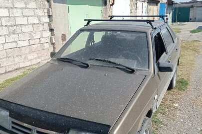 Легковий автомобіль ВАЗ 21099, ДНЗ АР3673ЕВ, 1999 р. в., коричневого кольору, кузов № XTA210990X2539242