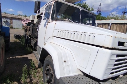 Вантажний автокран 10-20Т, КC 4574, на шасі КРАЗ 65101, ДНЗ 04570НР, 1994 р. в., білого кольору, ідентифікаційний номер шасі XIC065101R0776432 