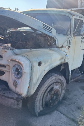 Вантажний самоскид ЗІЛ ММЗ-4502, ДНЗ 02916НР, 1988 р.в., синього кольору, ідентифікаційний номер шасі № 2769301  