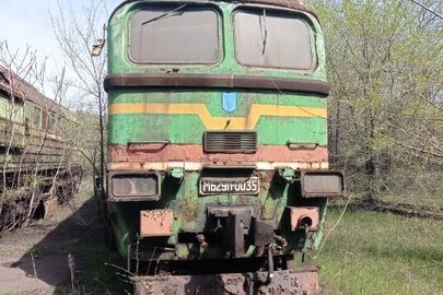 Тепловоз маневровий № 0035 М62УП, інвентарний номер 11454