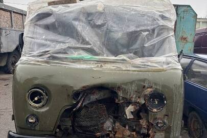 Автобус пасажирський, УАЗ 2206, ДНЗ 22672НР, 2001 р.в., зеленого кольору, номер шасі №10011299, номер кузова №10010301