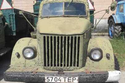 Транспортний засіб ГАЗ-93, 1958 р.в., номер кузову 2301605, реєстраційний номер 5704ТЕР, колір - зелений
